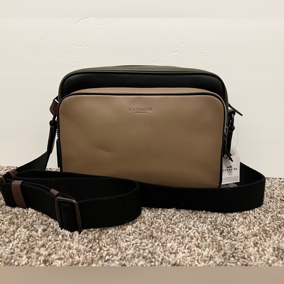 NWT Coach Metropolitan Soft Zip Messenger in Colorblock - Picture 2 of 7